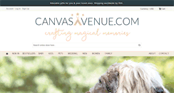 Desktop Screenshot of canvasavenue.com